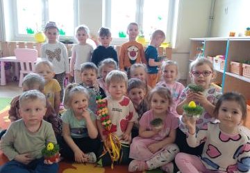 Wielkanoc tuż tuż w grupie MALUSZKÓW i MALUCHÓW