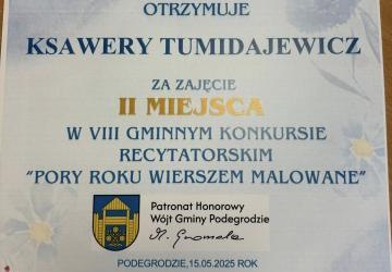 Gminny etap konkursu 