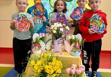 🌷🐣 Przygotowania do Świąt Wielkanocnych  w naszym przedszkolu 🐰🌿