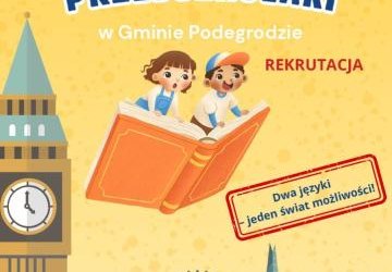 LISTA RANKINGOWA DZIECI ZAKWALIFIKOWANYCH   DO UCZESTNICTWA W PROJEKCIE „Let’s play! Dwujęzyczne przedszkolaki w Gminie Podegrodzie”  W ROKU SZKOLNYM 2026/2027